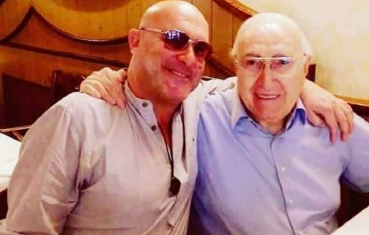 Pippo Baudo e il figlio Alessandro