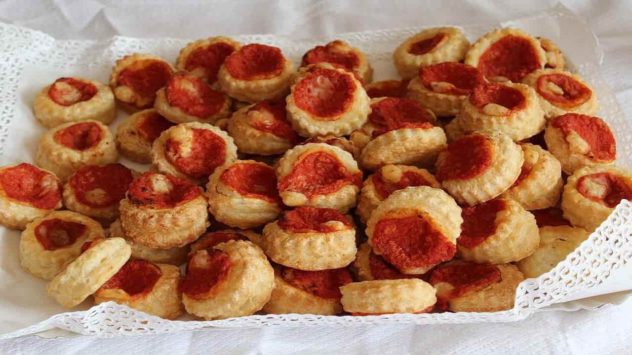 Pizzette pasta sfoglia 