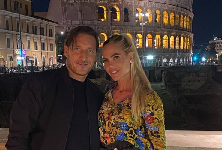 Francesco Totti e Ilary Blasi