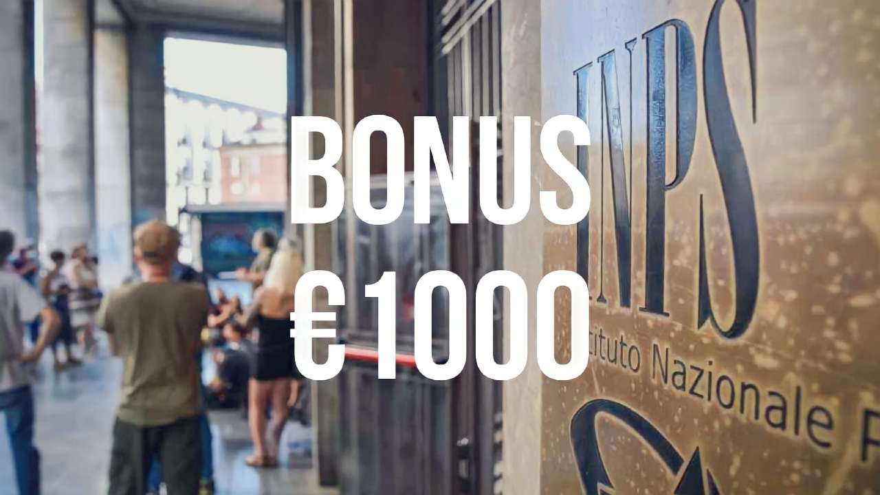 Bonus famiglie 1000 euro