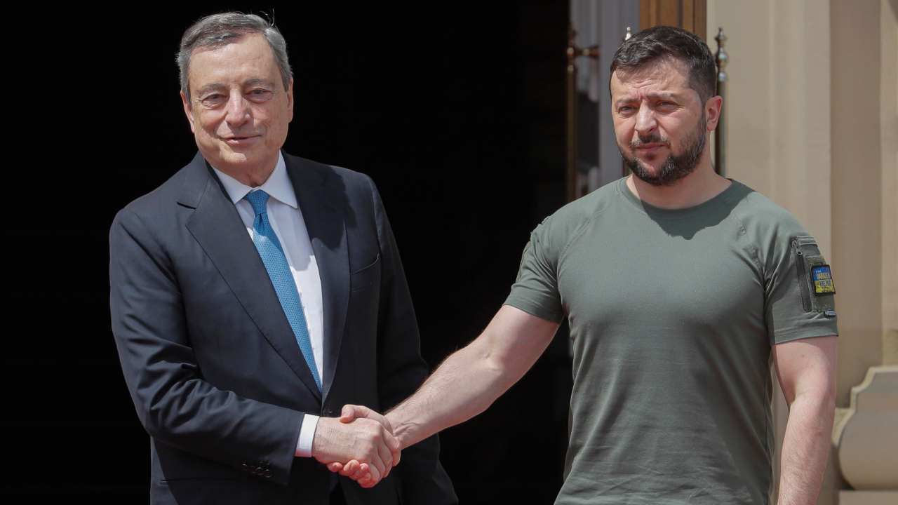 Draghi Zelensky