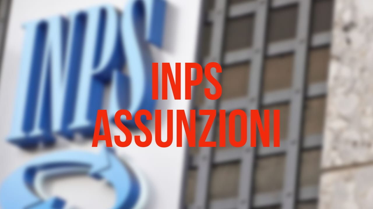 INPS assunzioni