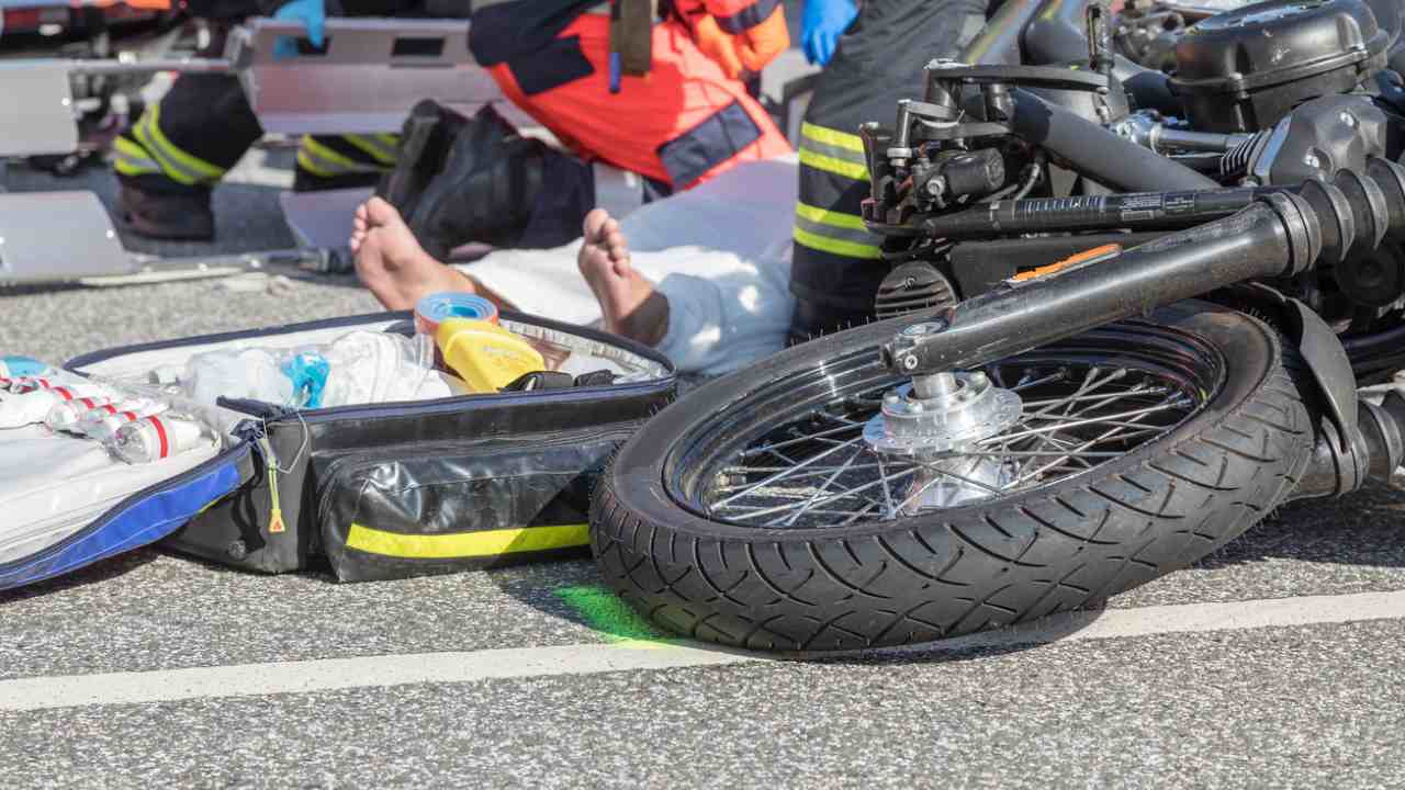 Incidente motociclista