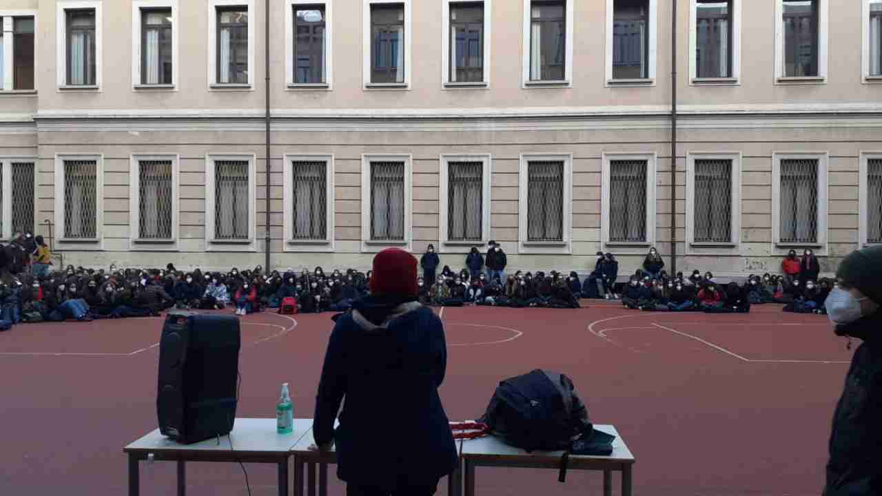 Liceo Manzoni occupato