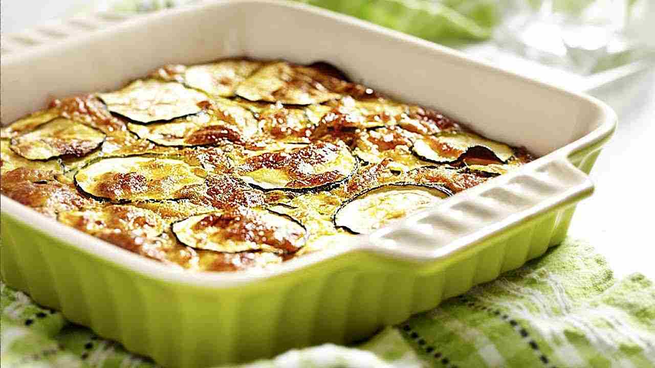 La ricetta delle zucchine gratinate