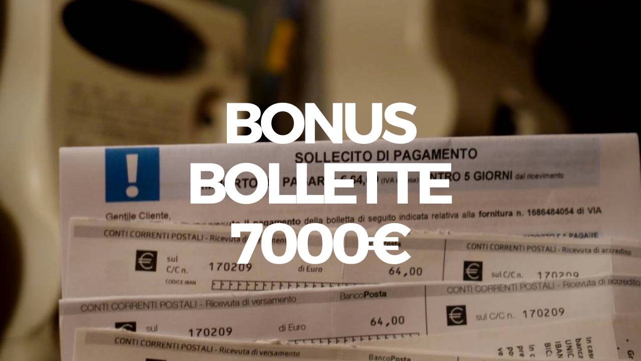 Nuovo bonus bollette