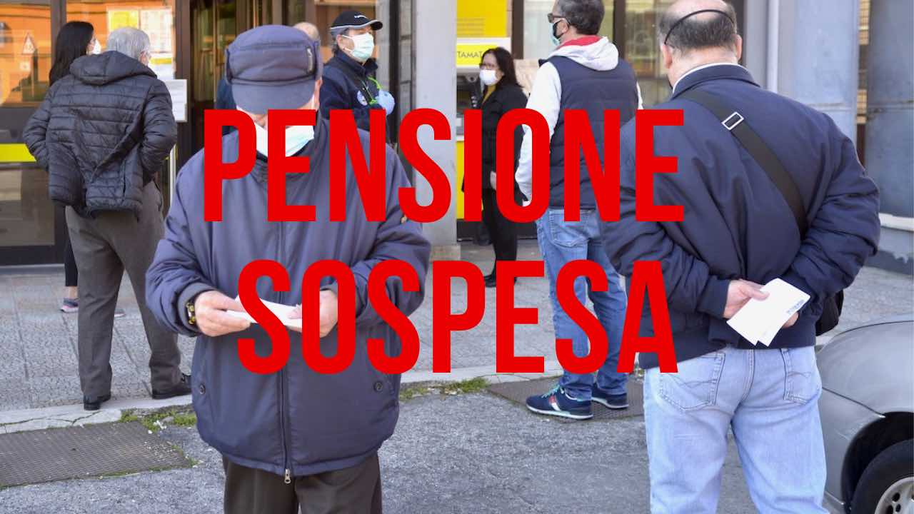 Pensione sospesa