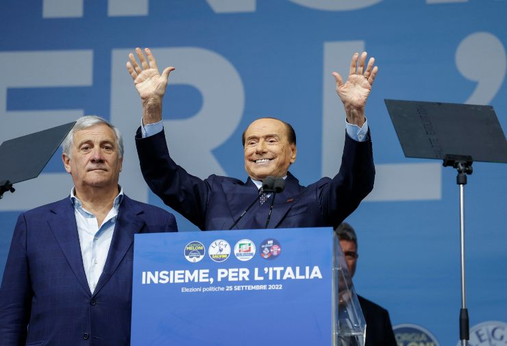 Tajani Berlusconi
