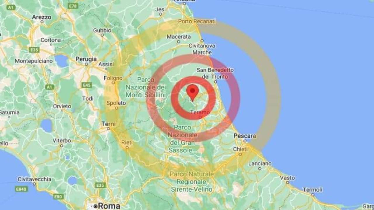 Terremoto Marche e Abruzzo