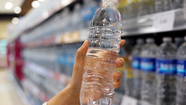Acquisto acqua nei supermercati
