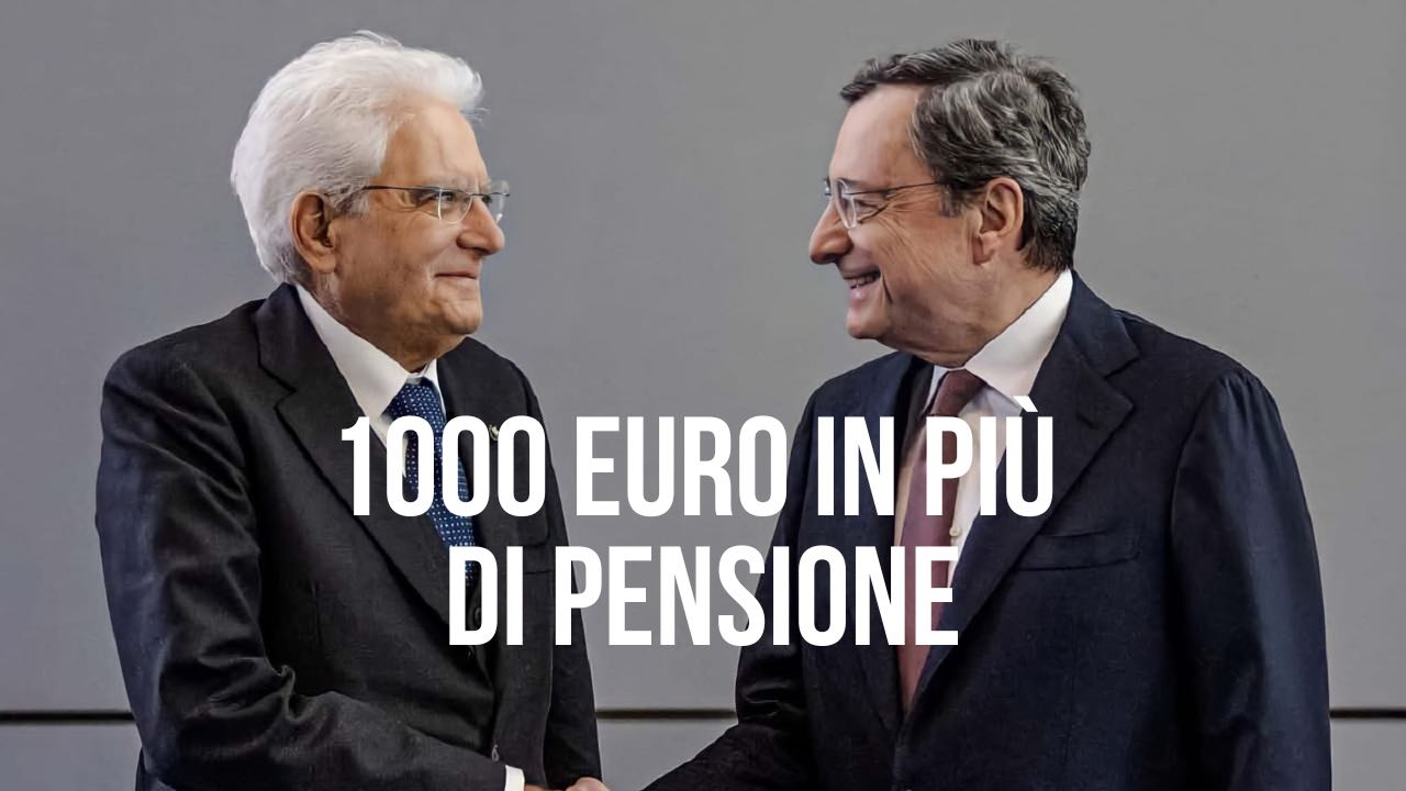 aumento pensione di mille euro