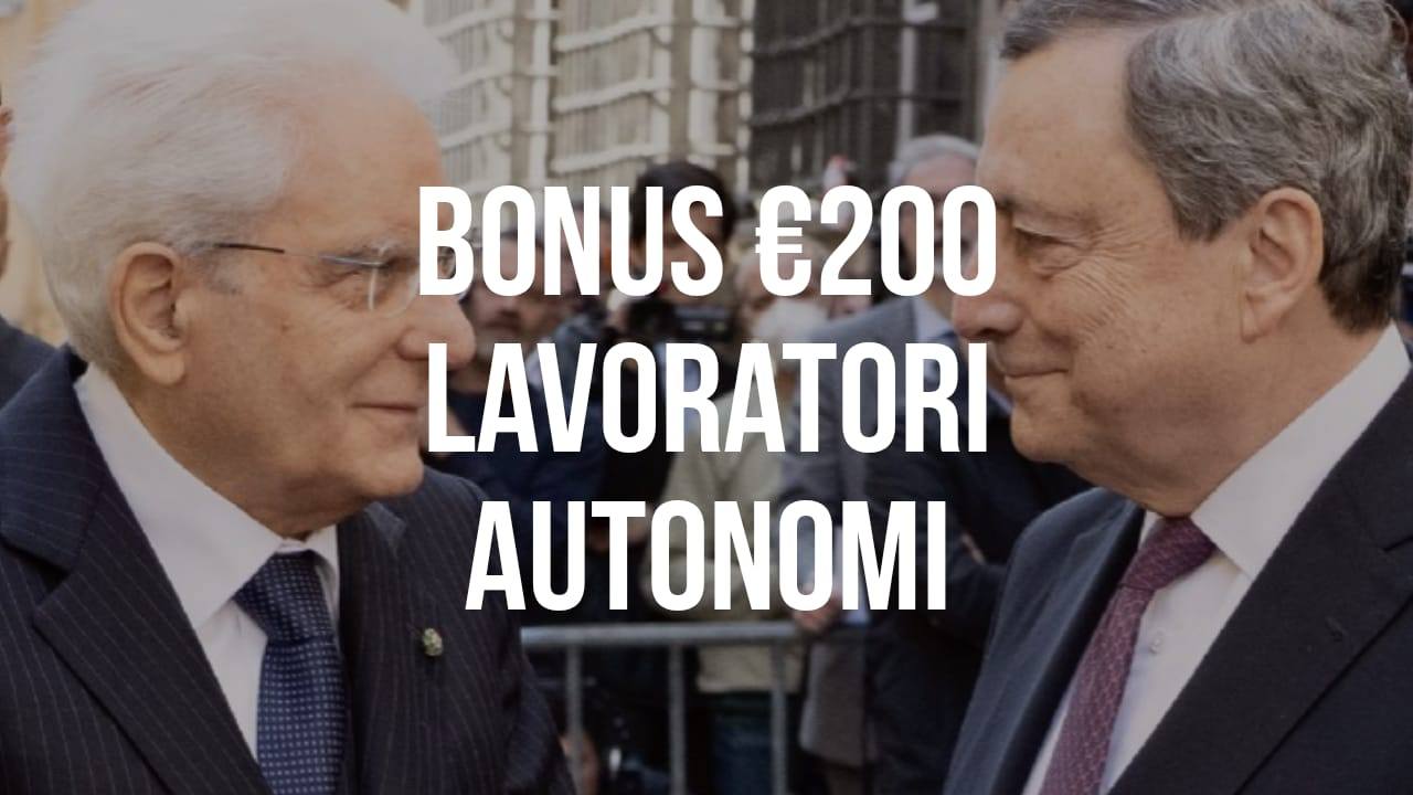 Bonus lavoratori autonomi