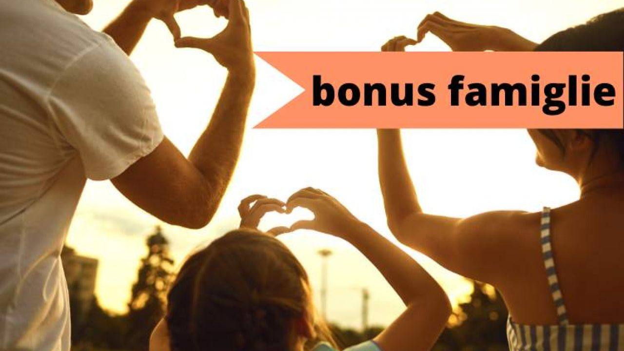 bonus famiglie