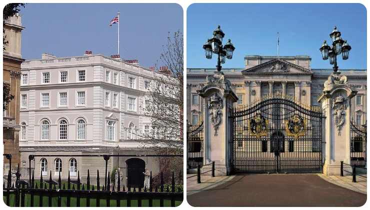 Clarence House e Buckingham Palace