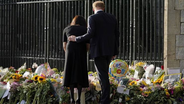 Buckingham Palace: il pancino sospetto di Meghan 