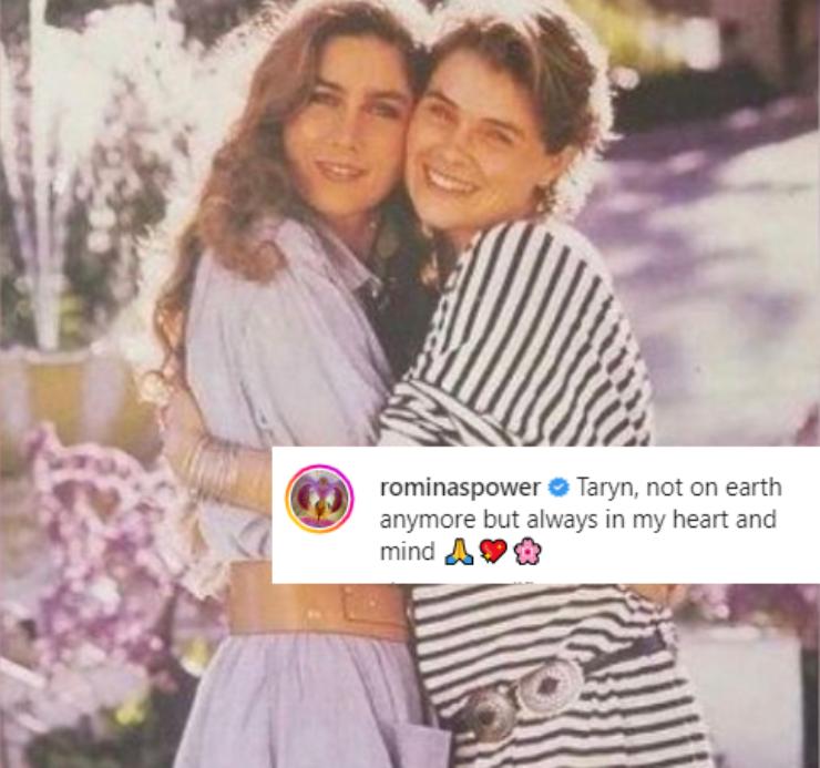 Romina Power e l'addio alla persona tanto amata