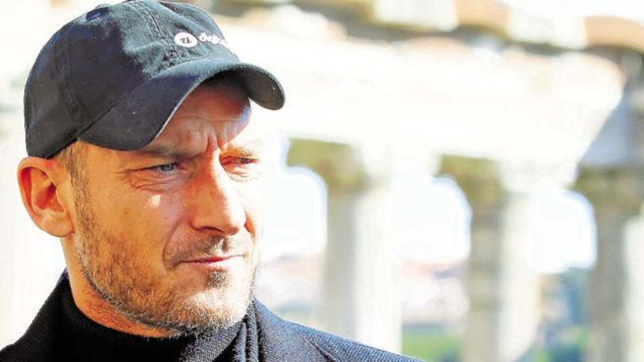 Totti e il gesto di Ilary dopo la morte di suo padre